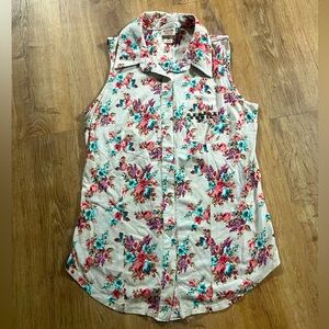 Mossimo Button Tank